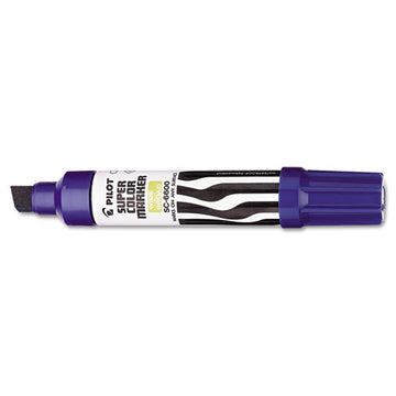 Pilot® Jumbo Refillable Permanent Marker, Broad Chisel Tip, Blue freeshipping - TVN Wholesale